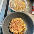 まいとmight's cooksnap of when they made モチモチ！米粉の生地の広島焼き！.