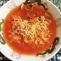 ﾁｲﾁｬﾝﾏﾏ's cooksnap of when they made 旨っ↑辛っ↑あさり入り辛ラーメンだよ♪.