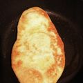 まったり日向ぽっこ's cooksnap of when they made 簡単で楽々ナン＊朝食に＊カレーと一緒に＊.
