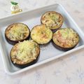 みかかめ's cooksnap of when they made ステーキ茄子(米茄子)のチーズ焼き.