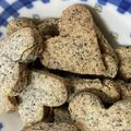 たべるたべるたべる's cooksnap of when they made バター不使用 胡麻ときな粉のビスケット.