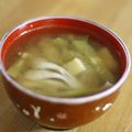 ガメコ's cooksnap of when they made ズッキーニと舞茸のじゅわっとお味噌汁.