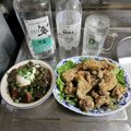 ebipeco's cooksnap of when they made かつお＆まぐろの刺身は翌日唐揚でお弁当に.