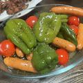 クロ８５'s cooksnap of when they made シャウホットチリとピーマンの簡単レンジ煮.