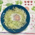 おはなすき's cooksnap of when they made 2分でデキル☆超簡単！キャベツの巣ごもり.