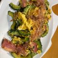 maezuchu's cooksnap of when they made スパムと卵のゴーヤチャンプルー.
