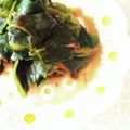 口福さん♪'s cooksnap of when they made つるむらさきのポン酢和え♪.