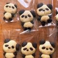 393toomoti's cooksnap of when they made 可愛い♡パンダクッキー.