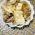 ボブナナ's cooksnap of when they made 簡単！玉ねぎ、しらたき、豚バラで肉豆腐！.