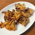 ちぇんばあ's cooksnap of when they made 花椒香る 舞茸のガーリック醤油唐揚げ.