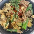 みんみんいーつ's cooksnap of when they made 秋茄子とオクラと牛肉の味噌炒め.