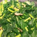 なーなちゃん's cooksnap of when they made 超簡単！シャキッと☆小松菜のにんにく炒め.
