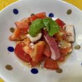 クックUW92JL☆'s cooksnap of when they made タコとトマトのピリ辛カルパッチョ.