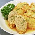 クックUR9L2V☆'s cooksnap of when they made まるでロールキャベツ！油揚げの肉詰め煮.