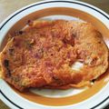くみたんネコ's cooksnap of when they made オートミール キムチチーズチヂミ.