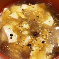 ちゃろみん's cooksnap of when they made なめこと崩し豆腐のかき玉あんかけスープ.