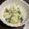 TinyKeek's cooksnap of when they made しらすと生わかめの和風ポテサラ.