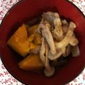 クックG63LFH☆'s cooksnap of when they made カボチャと舞茸・豚こまのゴマ煮.