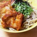 緑の人魚's cooksnap of when they made さっぱり冷製！かしわ天ぶっかけうどん！.