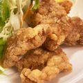 るなまみぃ's cooksnap of when they made 豚肩ロースのブロックでから揚げ☆.