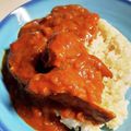 気まぐれ♡雨おんな's cooksnap of when they made ☆圧力鍋使用☆スペアリブとトマトのカレー.
