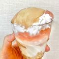 chicch1's cooksnap of when they made まるごと1個以上使った贅沢な☆桃パフェ☆.