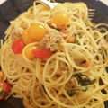 YUN_gac's cooksnap of when they made ツナとプチトマトの和風パスタ.