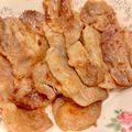 悠LOVE航's cooksnap of when they made お弁当に！豚もも薄切り肉de生姜焼き.