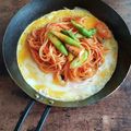 vivi☺️'s cooksnap of when they made 鉄板イタリアンスパゲティ風(ナポリタン).