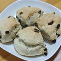 はやずみ's cooksnap of when they made スタバ風 チョコレートチャンクスコーン.