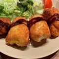 りょっつ's cooksnap of when they made 大葉と梅でさっぱりと⁂ささみチーズフライ.