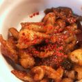 saki1010's cooksnap of when they made ❤彼を虜にした鶏皮❤.