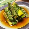 Nya6nya6's cooksnap of when they made 大葉巻きキュウリ漬け.