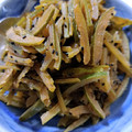NEKOほっぺ's cooksnap of when they made 冬瓜皮きんぴら(簡単).