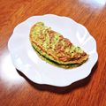 もふもふクロさん's cooksnap of when they made 青のりとしらすとチーズのCaオムレツ.