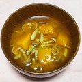 わたさな2016's cooksnap of when they made 簡単！かぼちゃとしめじの味噌汁.