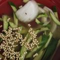 ひぃちゃんひー's cooksnap of when they made さっぱり！冷たいキュウリのスープ.