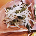 低カロ探検隊's cooksnap of when they made もやしとワカメの酢の物♪.