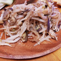 低カロ探検隊's cooksnap of when they made レンジだけ★なすともやしのさっぱり和え.