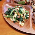 低カロ探検隊's cooksnap of when they made ほうれん草と桜えびの山吹和え.