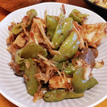低カロ探検隊's cooksnap of when they made ずーっと美味しい【厚揚げ蒟蒻しし唐甘辛】.