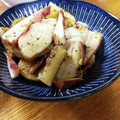 低カロ探検隊's cooksnap of when they made イカと長芋のバター醤油炒め.