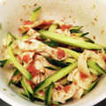 なち☆★'s cooksnap of when they made 冷やし梅だしささみきゅうり.