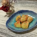 Laufen's cooksnap of when they made じゃがいもの明太子ソース炒め.