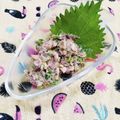 ﾁｲﾁｬﾝﾏﾏ's cooksnap of when they made 簡単☘️鯖缶deパパッとなめろう風.