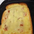 unauna72's cooksnap of when they made 絶品！簡単こくうまキムチーズトースト♪.