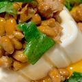 MULA's cooksnap of when they made 納豆に豆腐と大葉～ο～ο～ο.
