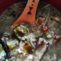 あんこだよ。's cooksnap of when they made 簡単ダイエット。鍋でオートミール沼。.