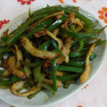 赤い電話's cooksnap of when they made ちくわとピーマンのカレー炒め.