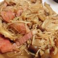 たれこ｡'s cooksnap of when they made 【簡単】きのことベーコンのバターソテー.